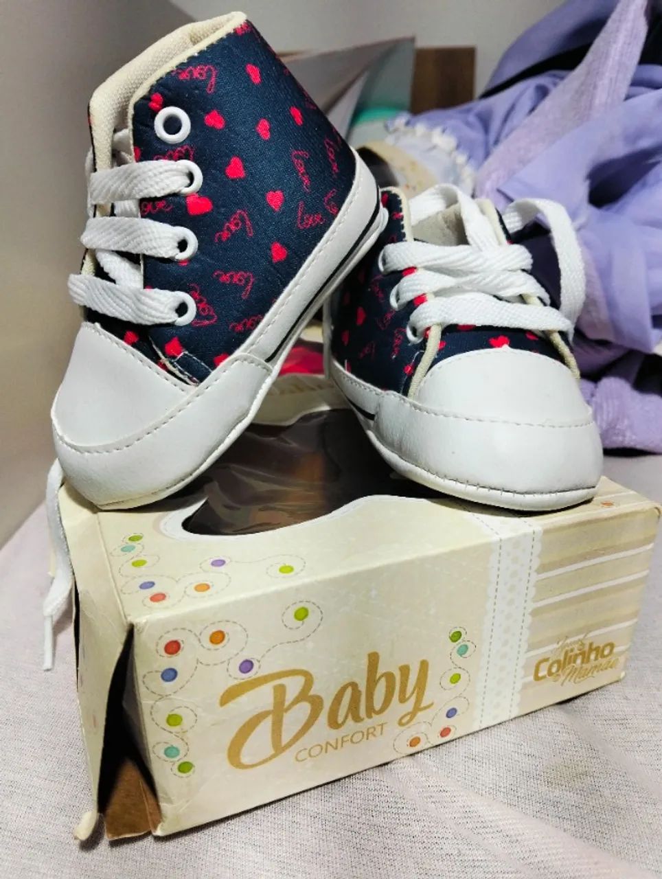 Sapatinhos de bebe menina - Foto 5