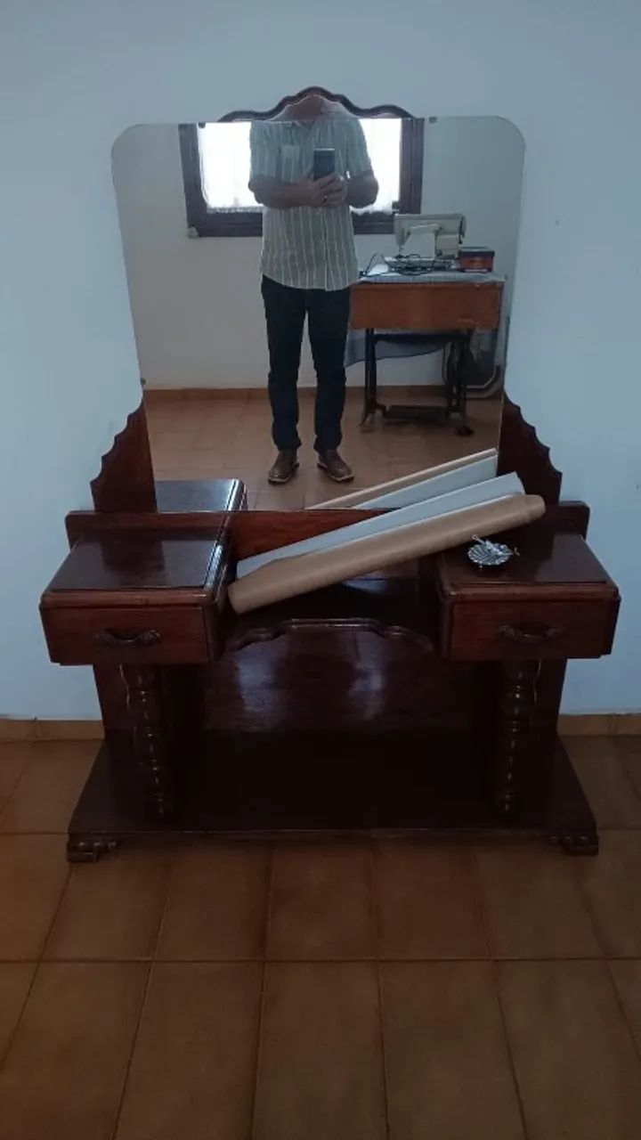 Jogo de quarto antigo - Foto 3