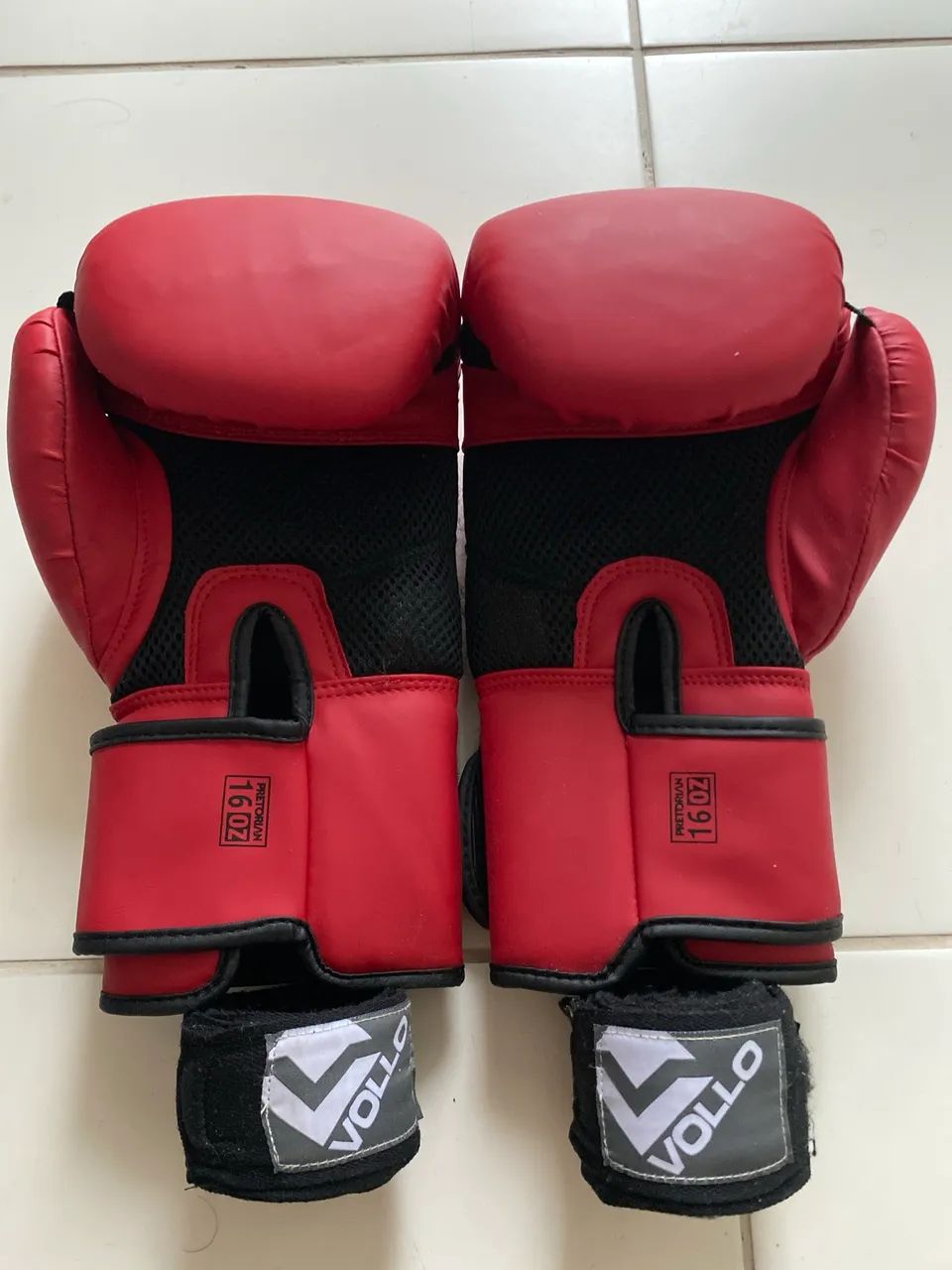 Kit Luva D BA e Boxe E Muay Thai First Fx2 Pretorian Vermelho - Foto 2