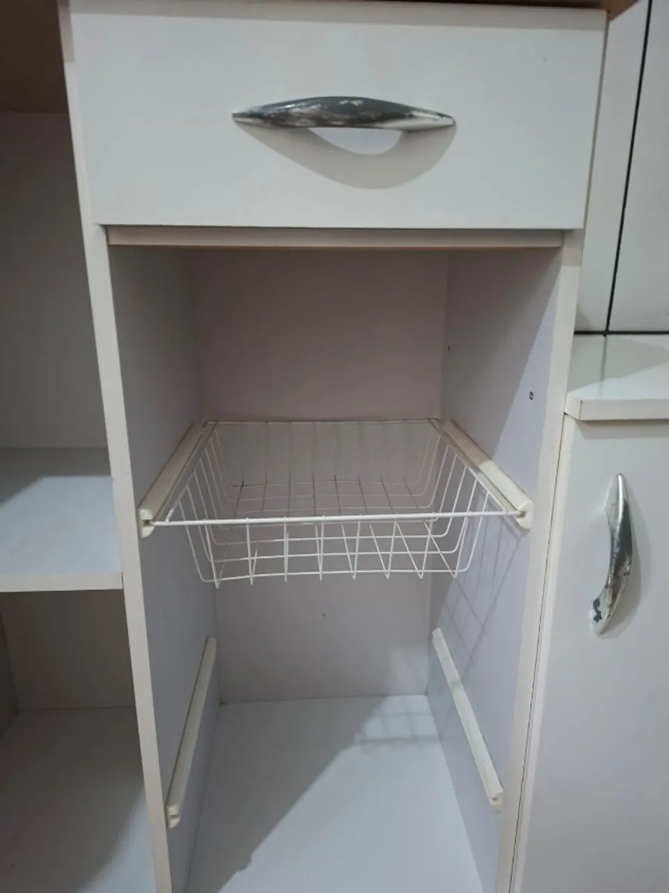 Bancada de Cozinha de Madeira com fruteira - Foto 4