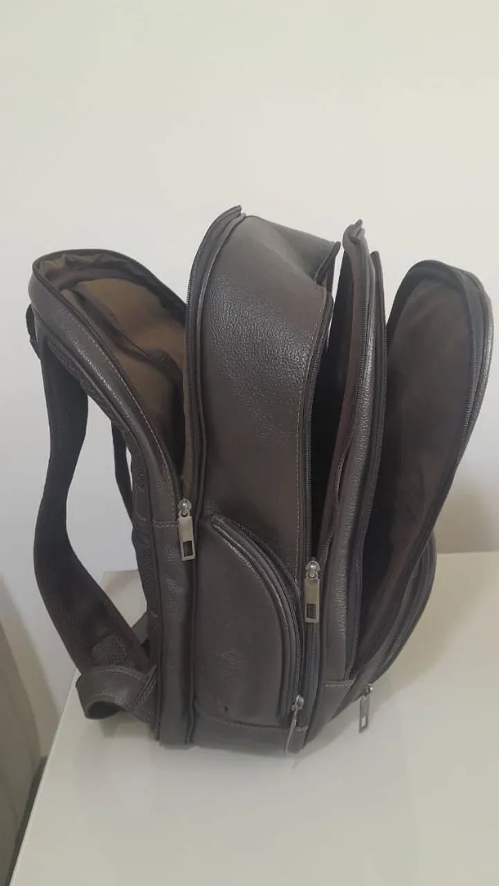 Bolsa em couro, em perfeito estado. - Foto 4