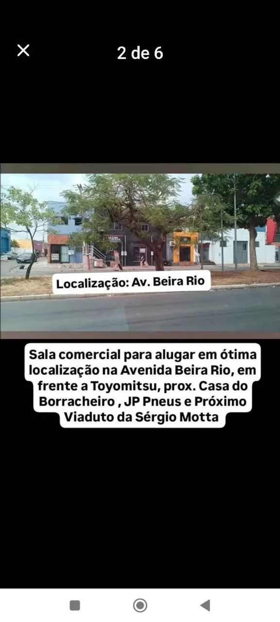 Sala Comercial na Avenida Beira Rio  - Foto 2