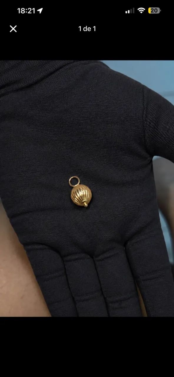 Pingente em ouro 18k