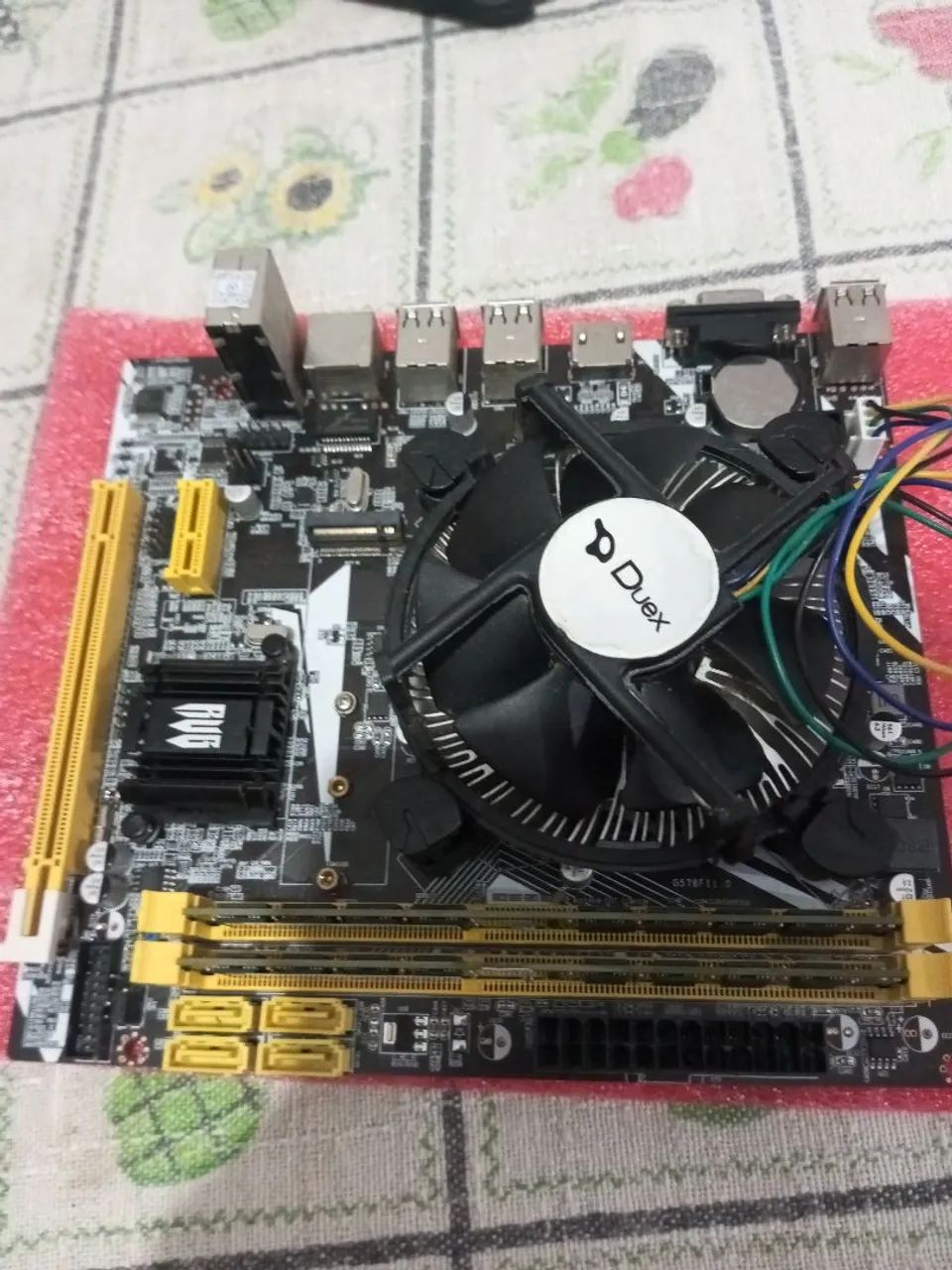 Placa mãe H61 Soquete 1155 + I5 3570 + 16 Gb DDR3