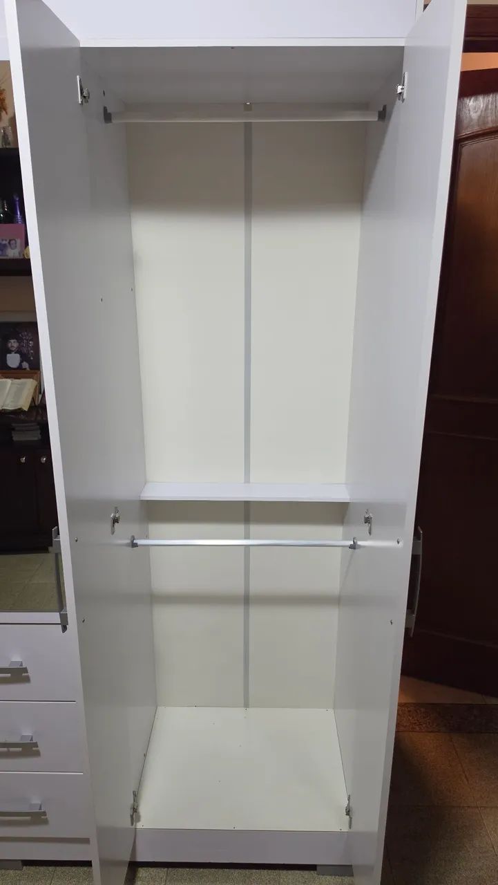 Guarda roupa branco - Foto 4