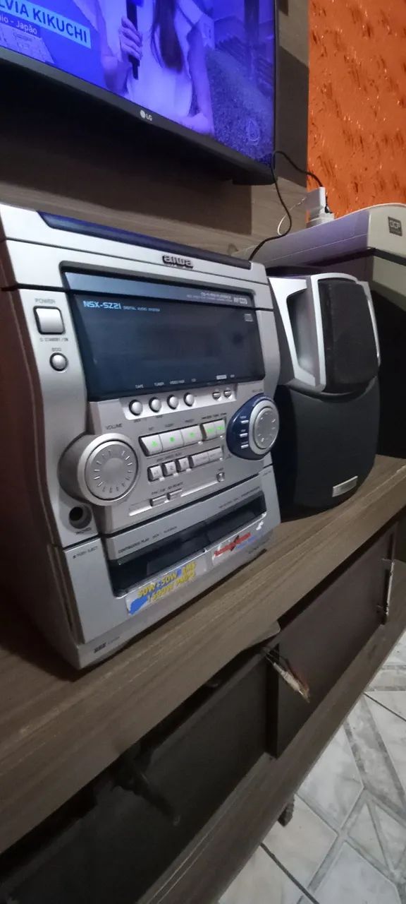 Som Micro System Aiwa 1500 whatss - Foto 5