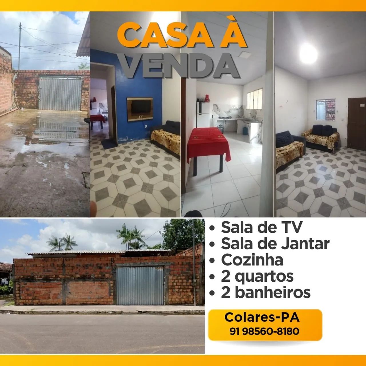 Vendo casa em Colares-PA