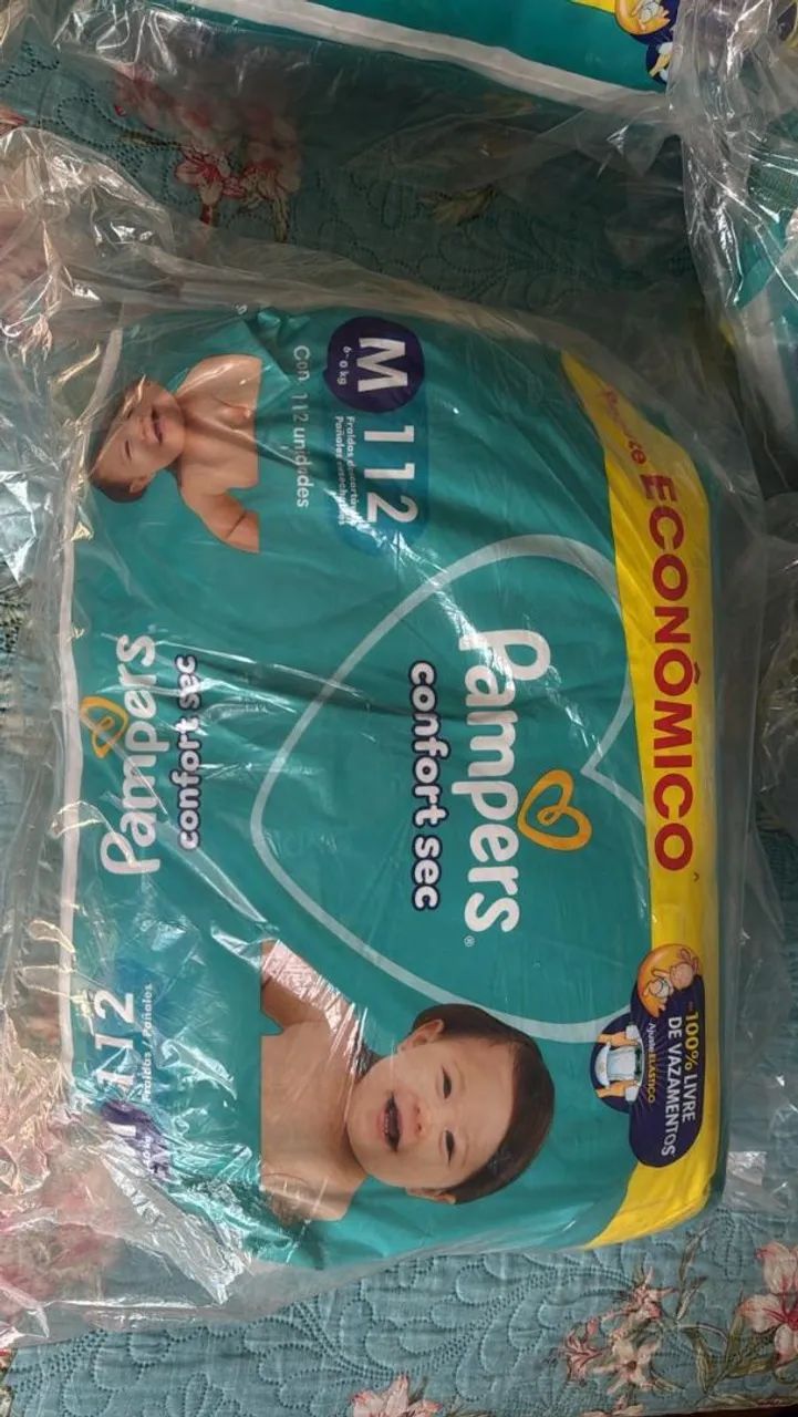 Kit Fralda pampers confort sec - Foto 3