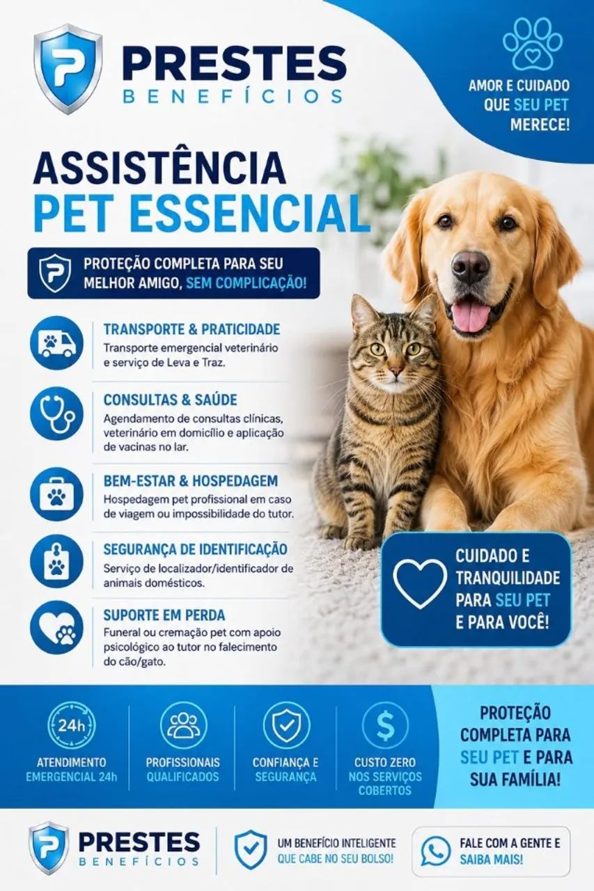 Assitência Pet 24 horas 