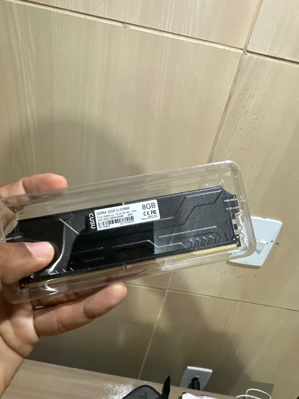 MEMÓRIA RAM CUSO 2x8gb 3200Mhz - Foto 2