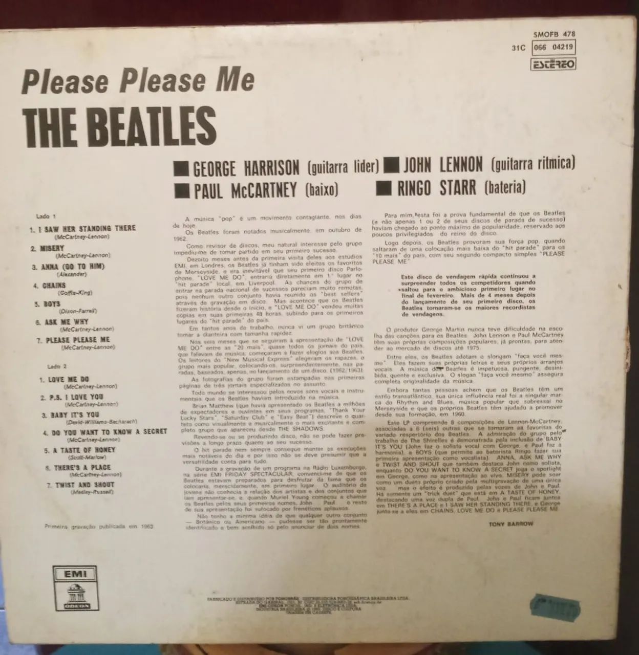 Vinil The Betles Please Please Me  - Foto 4