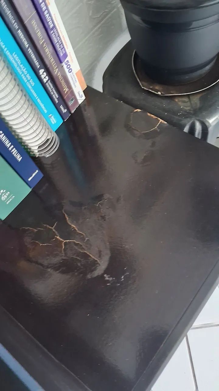 Rack de sala para TV de até 55' polegadas, com gaveta e duas portas de correr  - Foto 5
