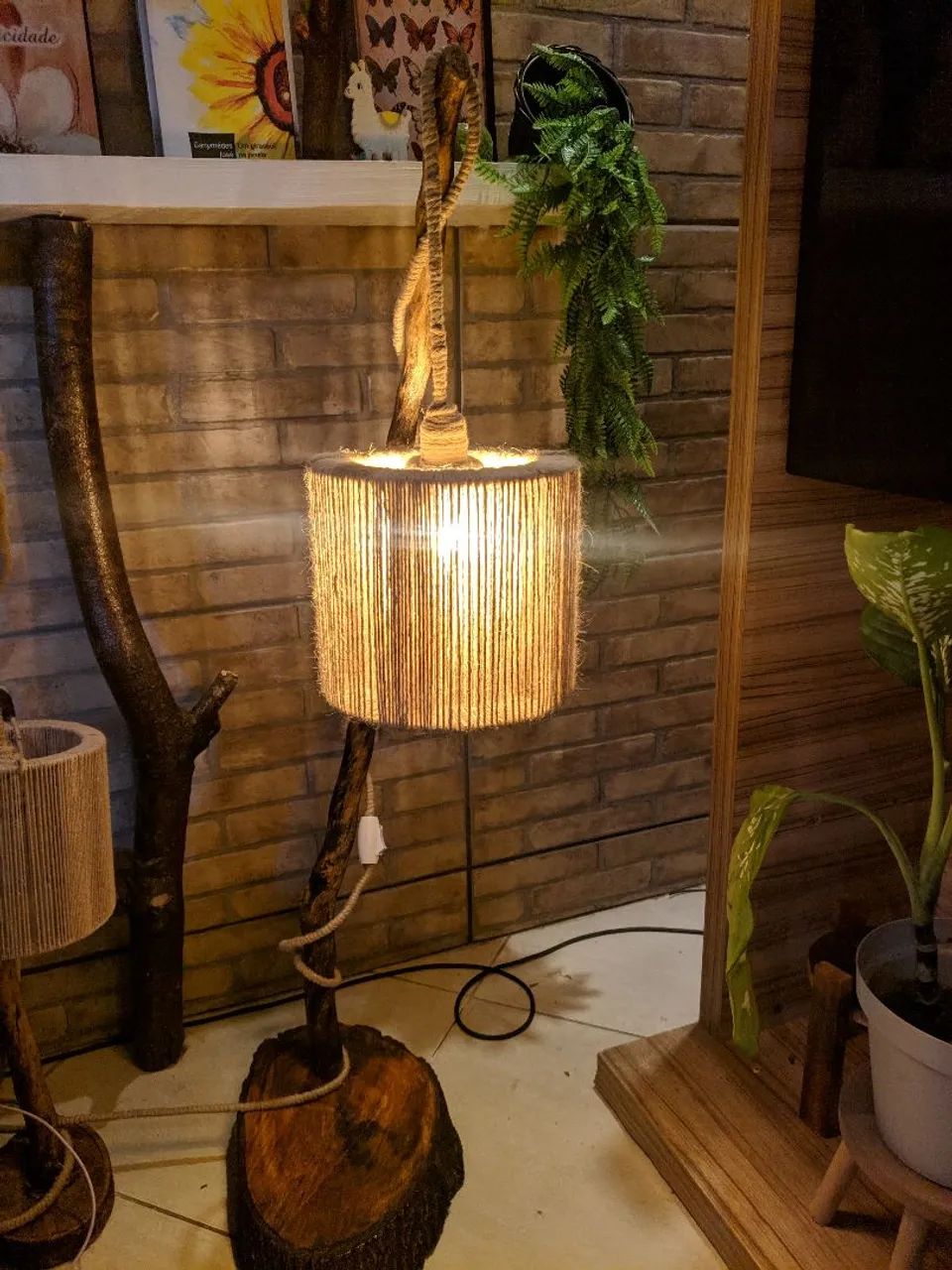 Luminária  rustica  - Foto 2