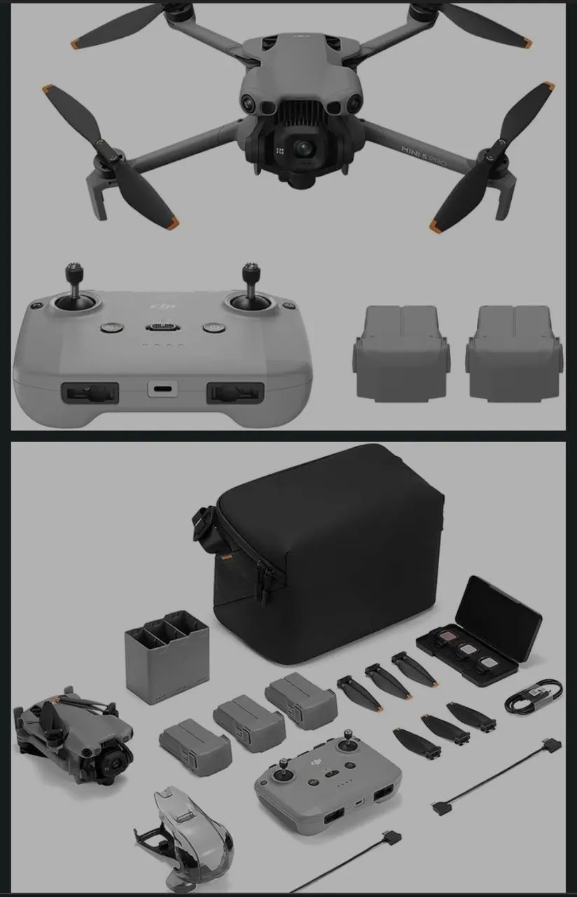 Drone DJI mini pro 5 combo lacrado