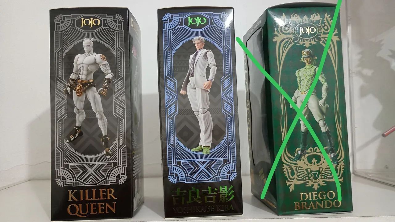2 Super Action Statues - Kira e Killer Queen - Foto 4