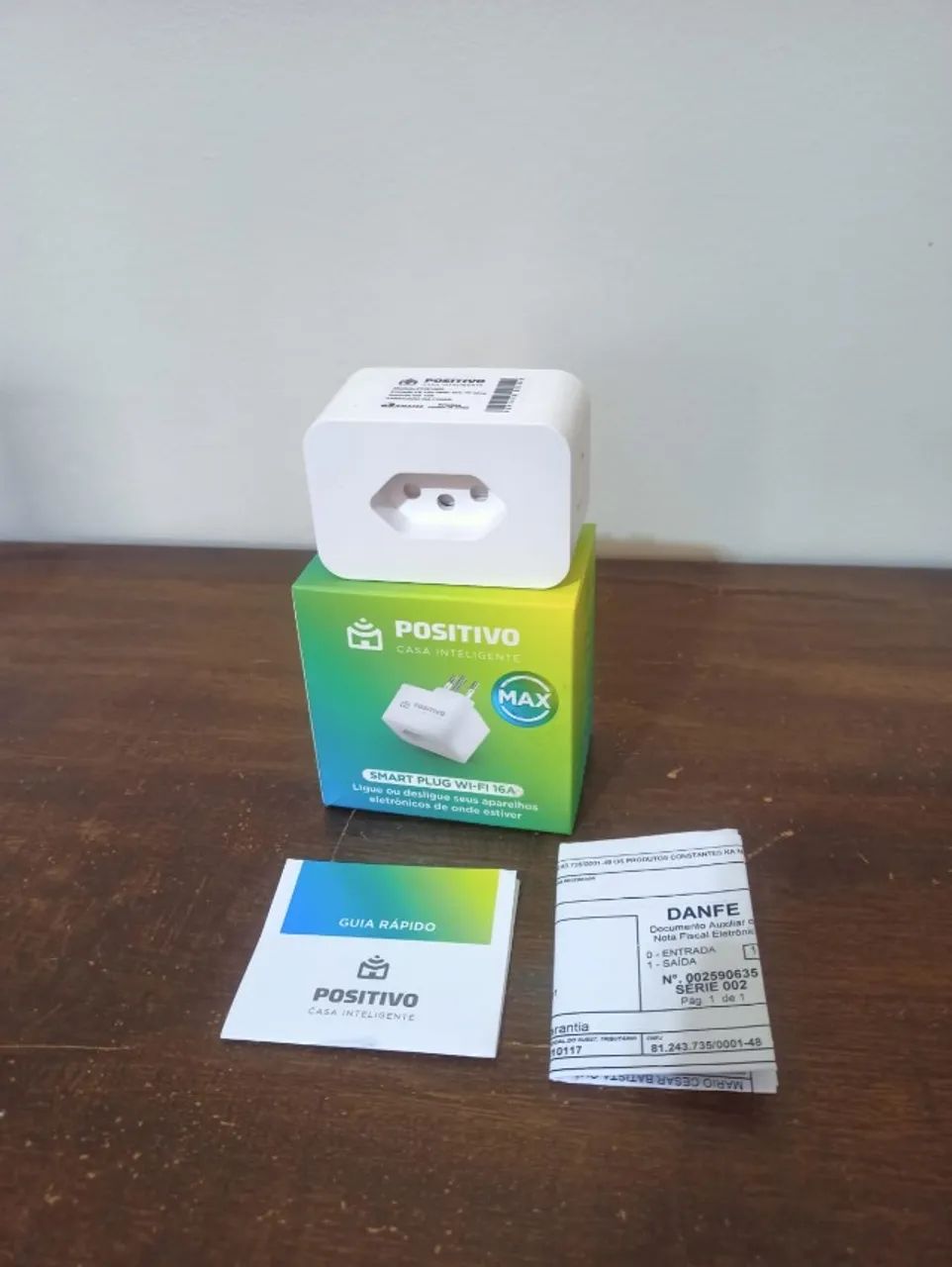Tomada Smart Plug Max Wi-Fi 16A - Positivo