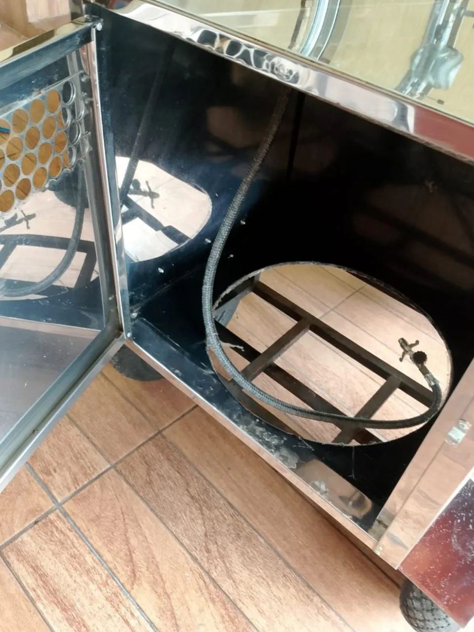 CARRINHO DE PIPOCA BEM CONSERVADO À VENDA!! - Foto 3