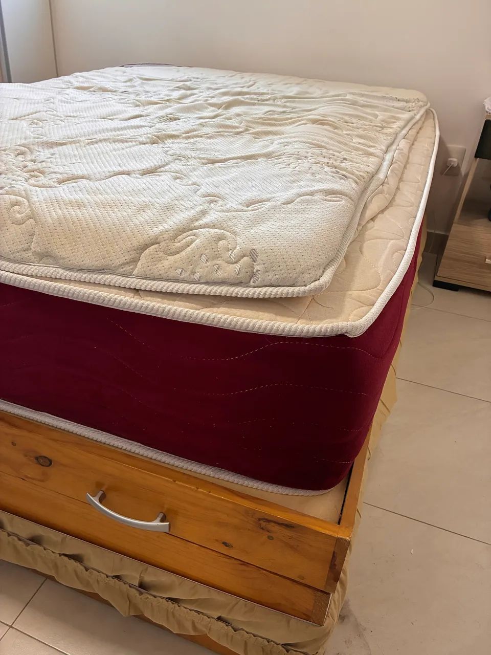 Vendo colchão cama casal padrão  - Foto 2