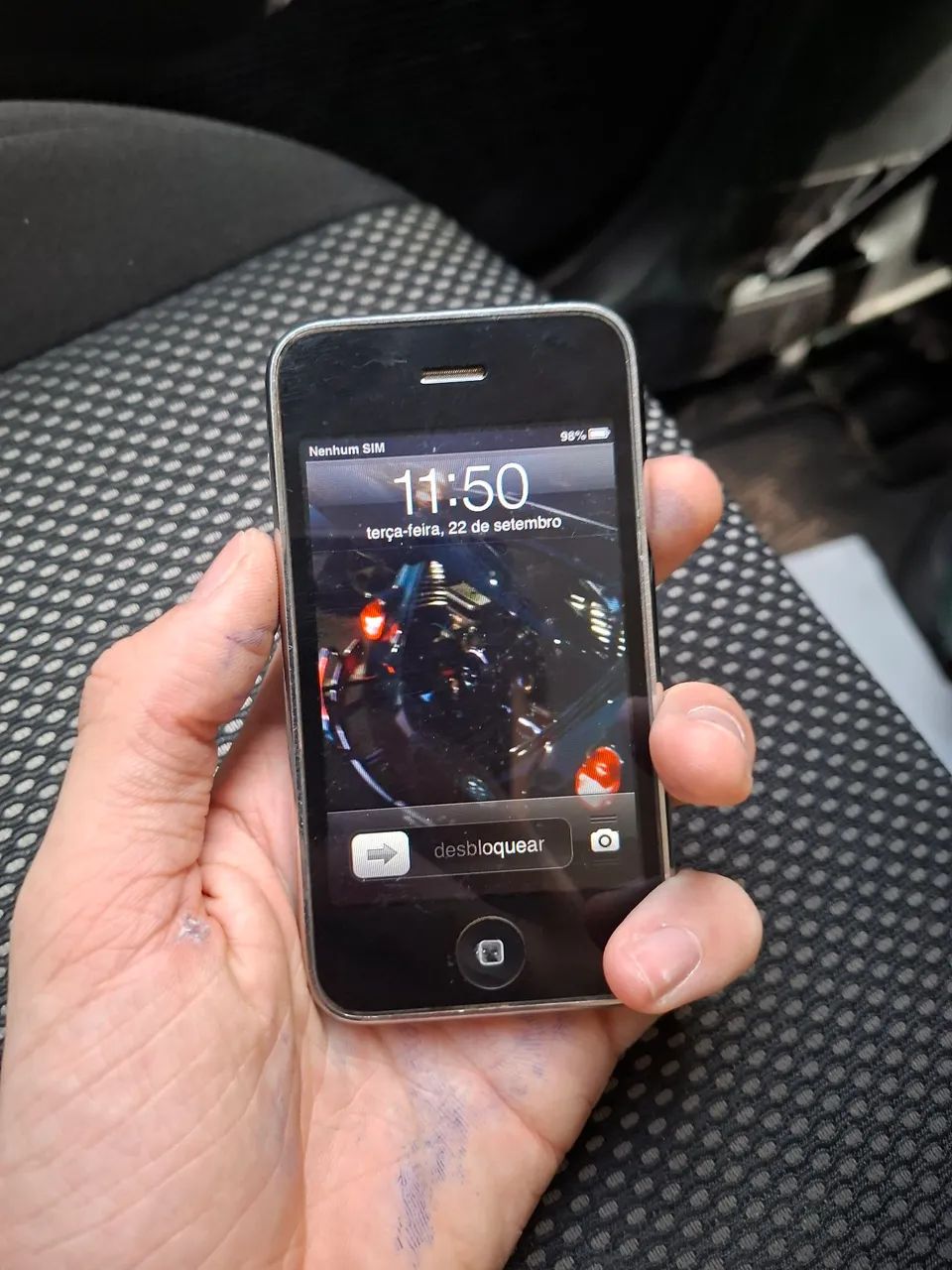 IPHONE 3GS BEM CONSERVADO - Foto 2