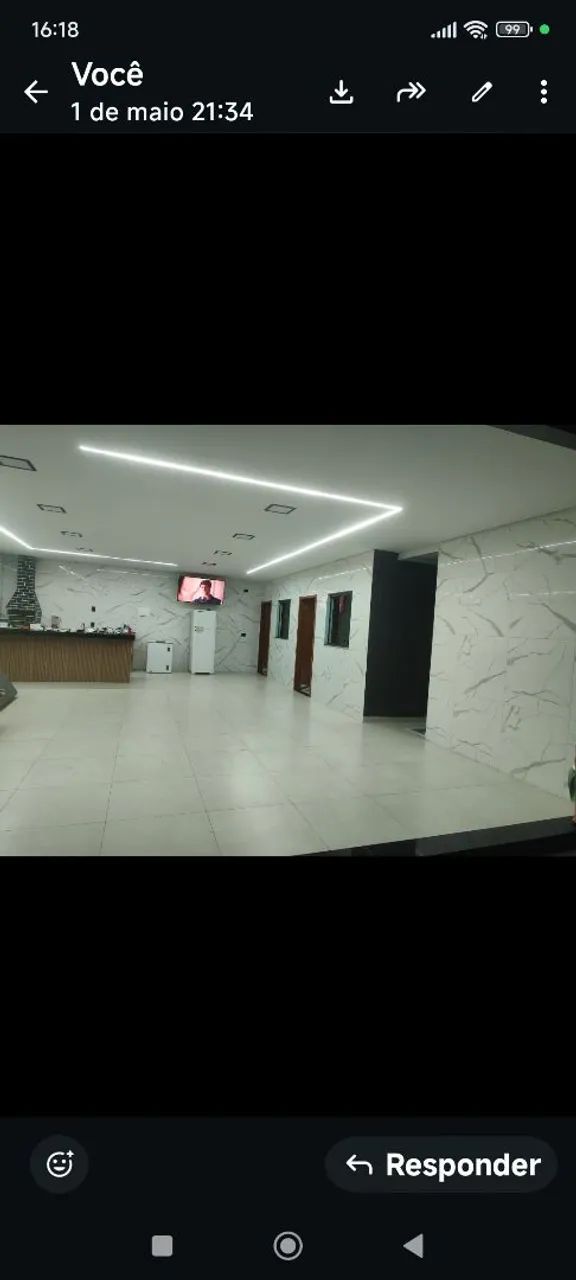 Área de lazer espaço Paes 