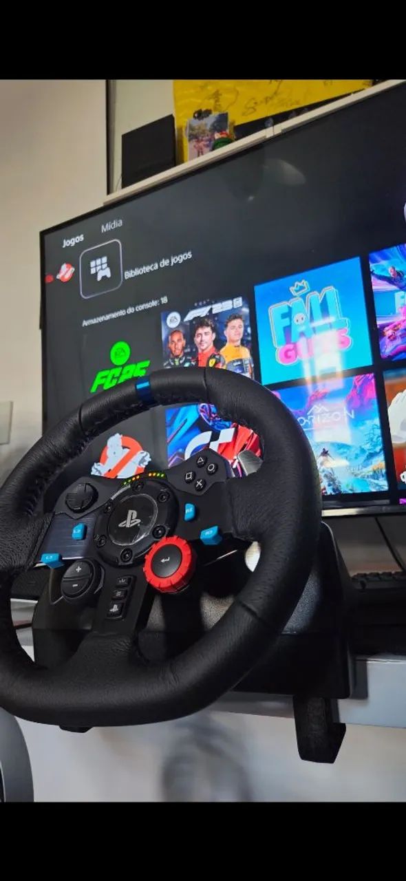 Volante Logitech - PC/PS5 e PS VR2 - Foto 2