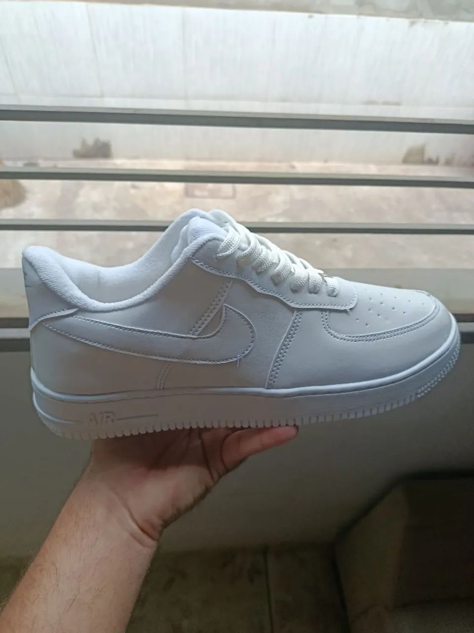 Tênis Nike AirForce branco  - Foto 5