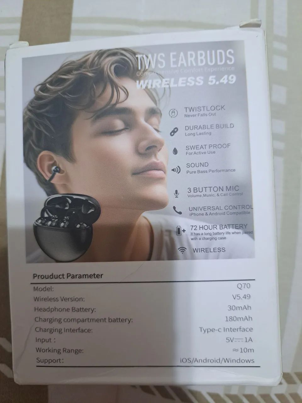 Dois fones de ouvidos  - Foto 2