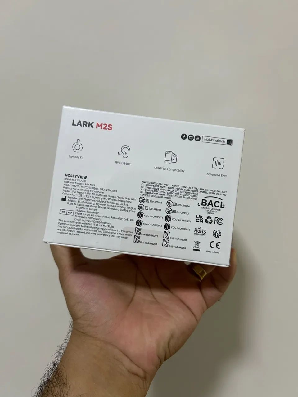 MICROFONE HOLLYLAND LARK M2S - Foto 2