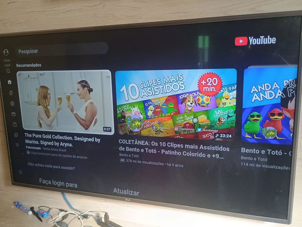 Smart tv Lg 50 pl - Foto 2