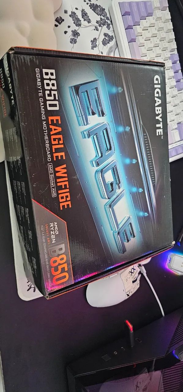 Placa Mae B850 Eagle Wifi6E AMD Ryzen - DDR5
