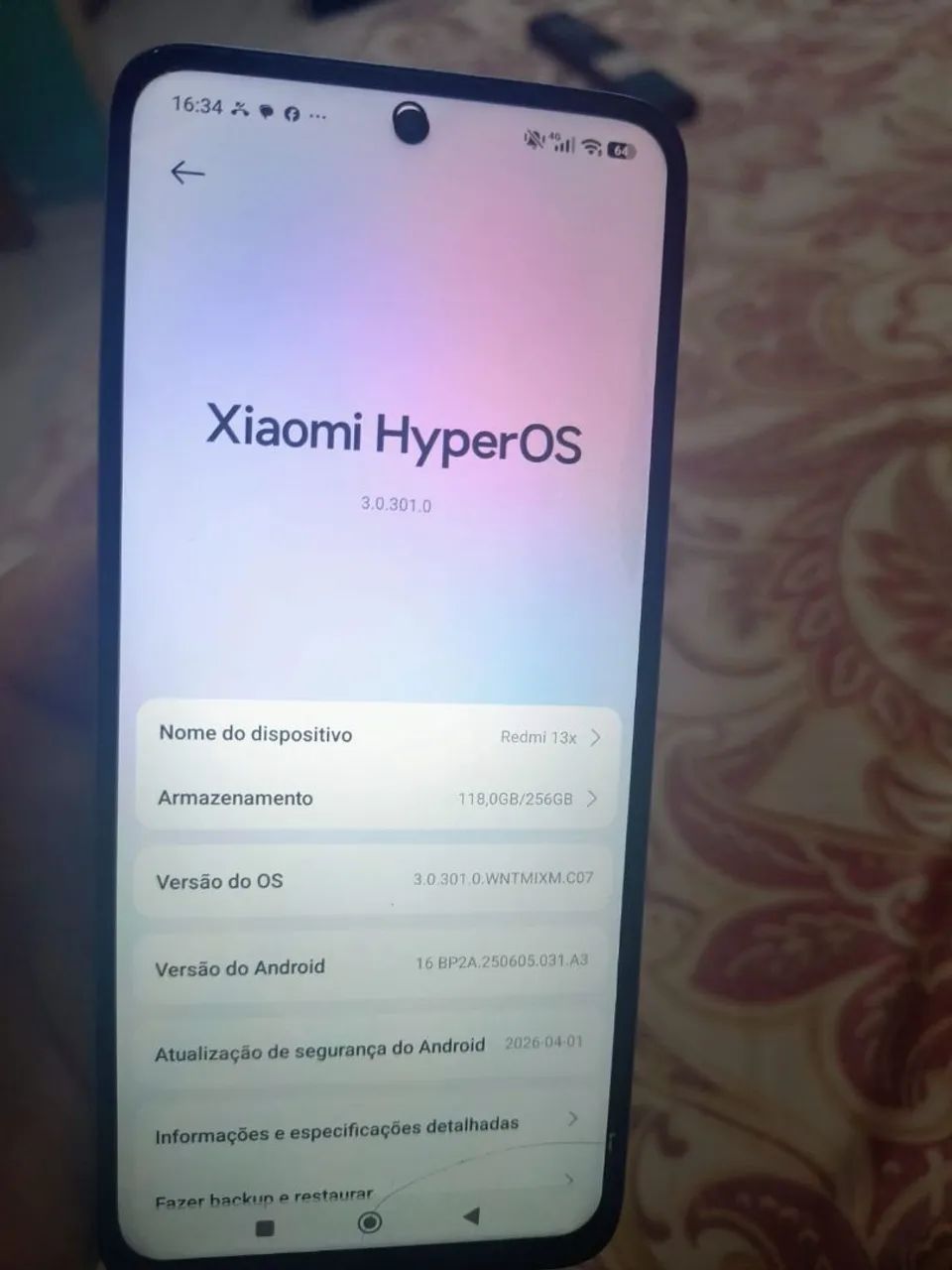 Redmi 13x seminovo  - Foto 3