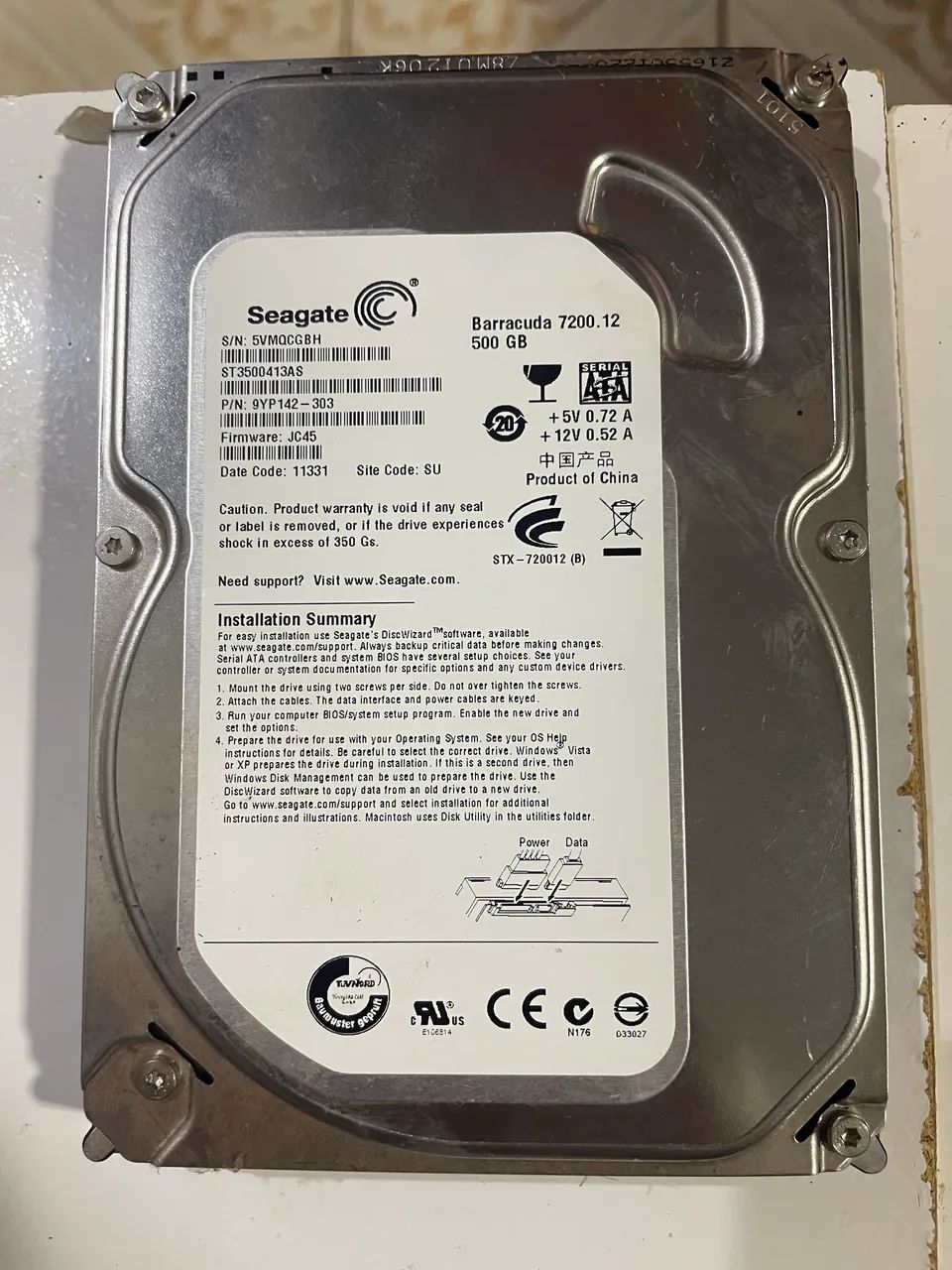 Hd 500GB65690768366979120
