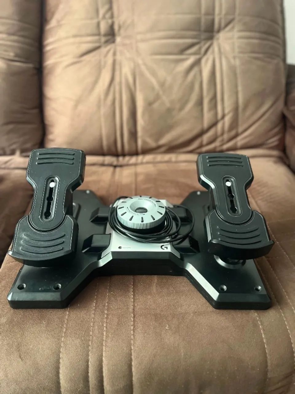 Simulador de voo logitech yoke - Foto 5
