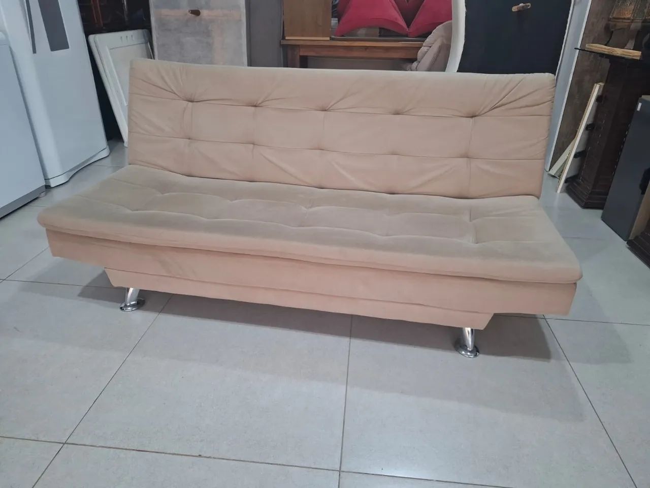 Sofá-cama reclinável 