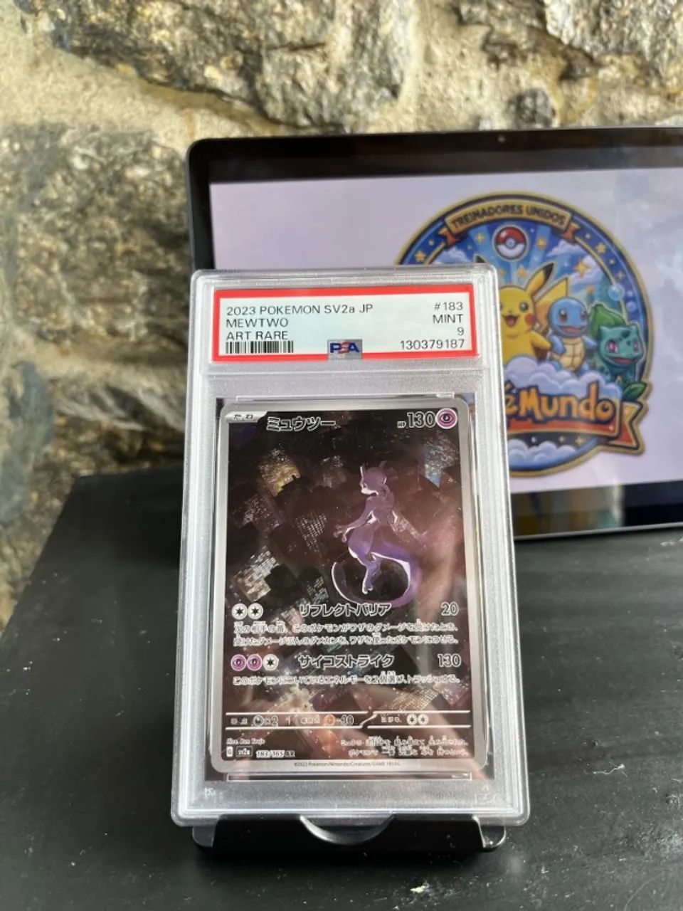 CARTA POKEMON MEWTWO PSA 9 2023