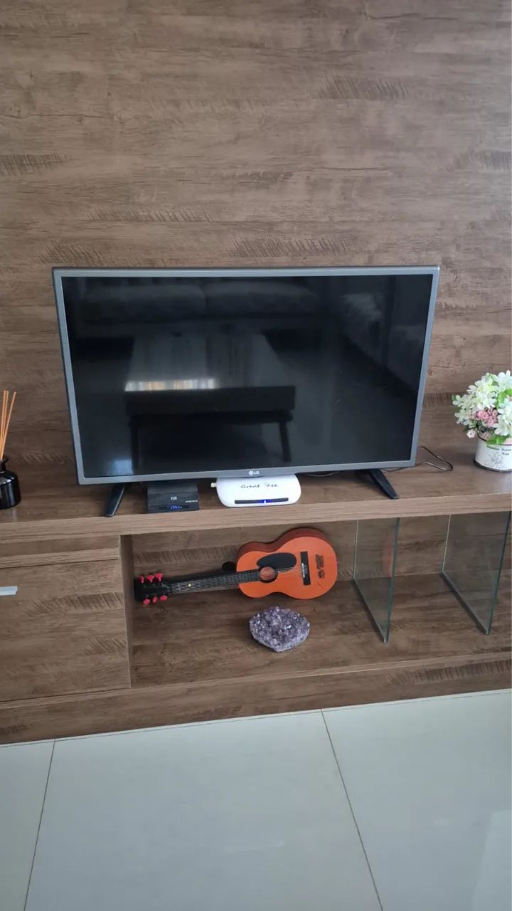 TV LG 32 polegadas + controle remoto 