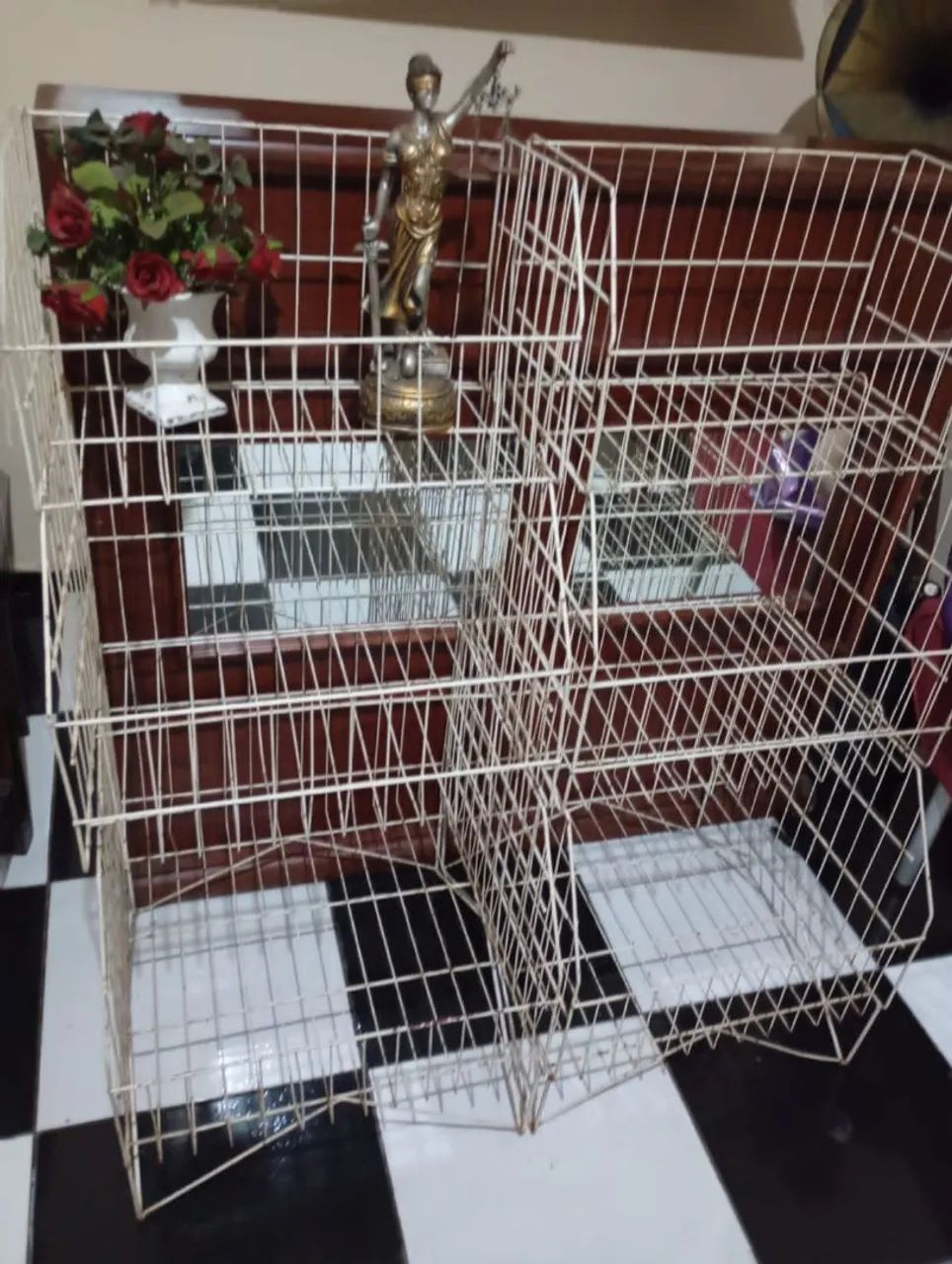 2 ESTANTES MODULADAS FERRO...300 as duas ou 150 uma