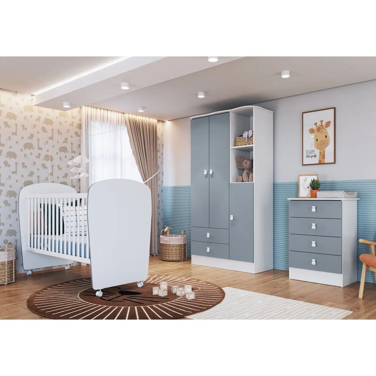 Quarto infantil masculino, Completo 