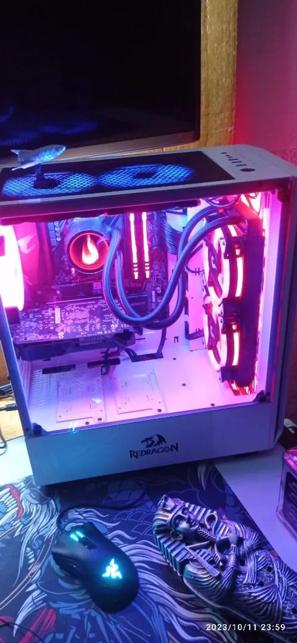 Gabinete Redragon Grapple Branco