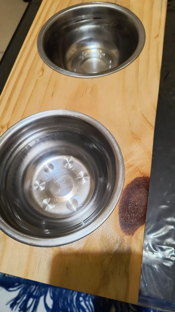 Comedouro triplo para pet - Foto 4