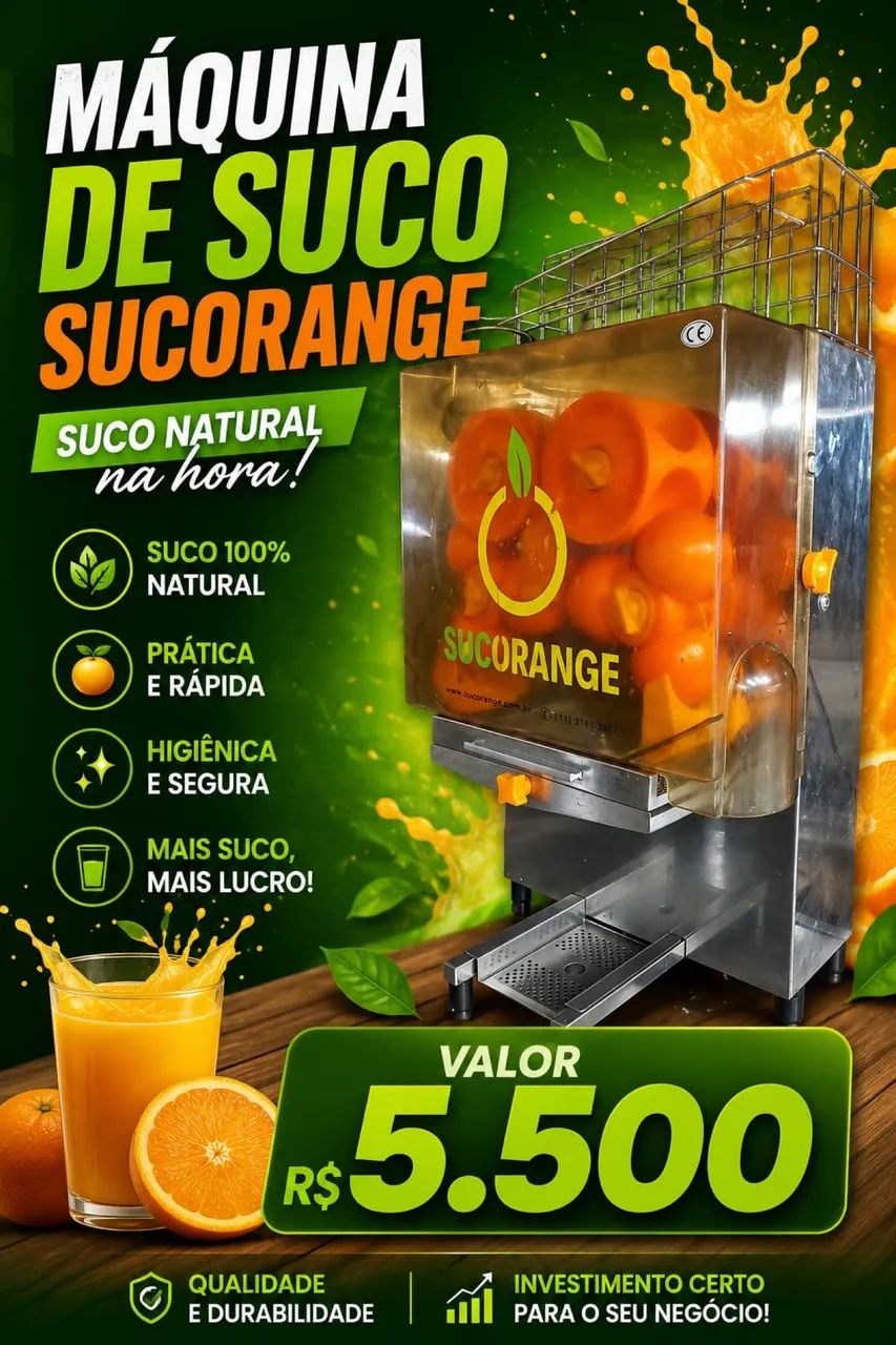 Máquina de suco sucorange