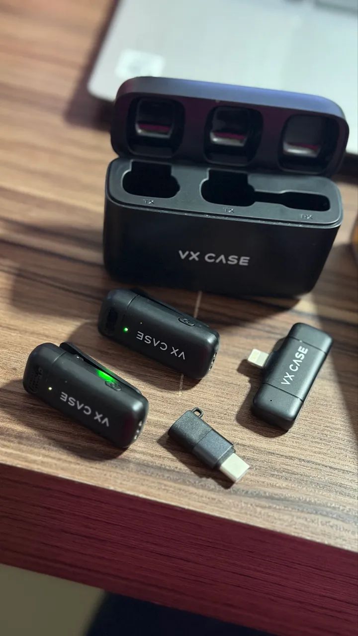Microfone Lapela Vx Case