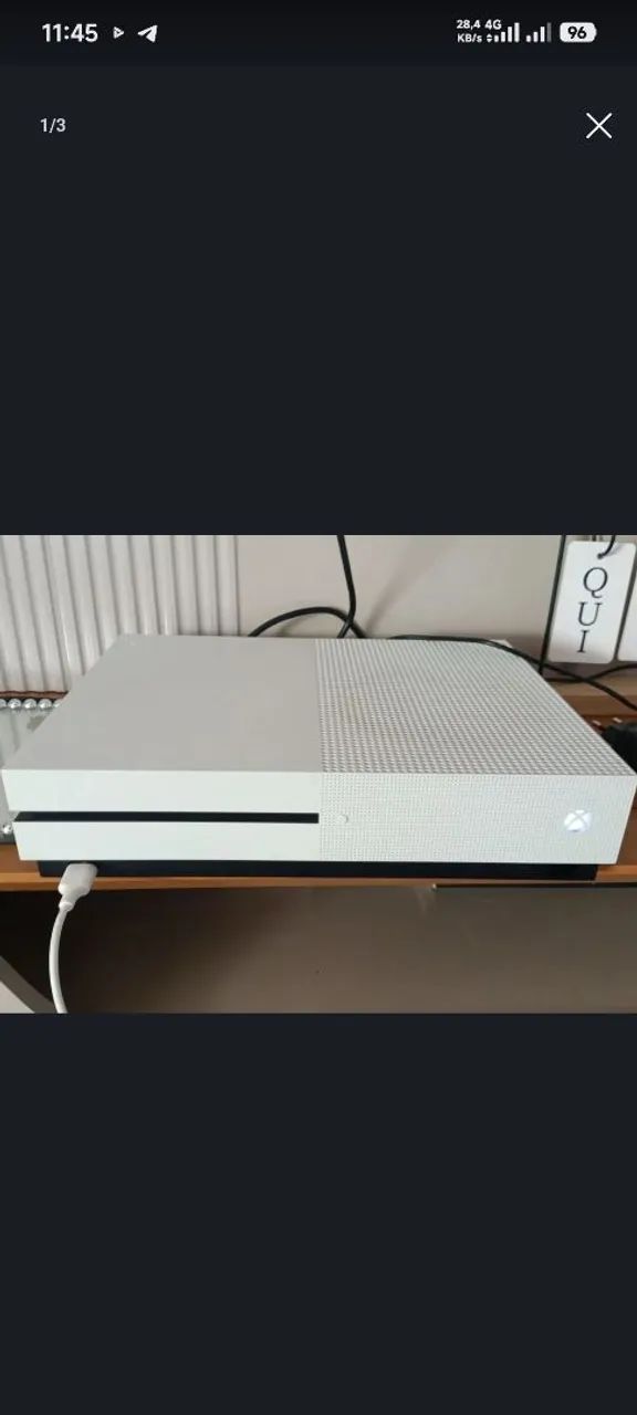 Xbox one S com 3 Jogos  - Foto 2