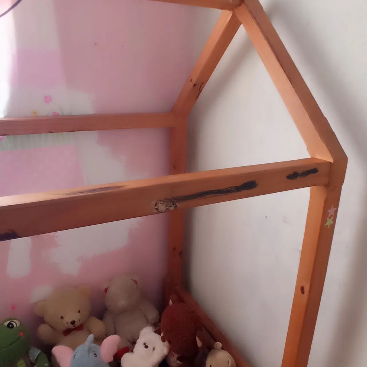 Cama montessoriana usada madeira  - Foto 3