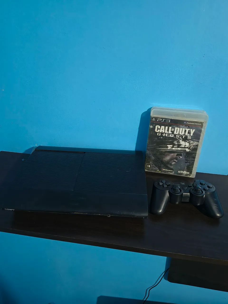 PS3 desbloqueado com controle e jogos instalados  - Foto 2