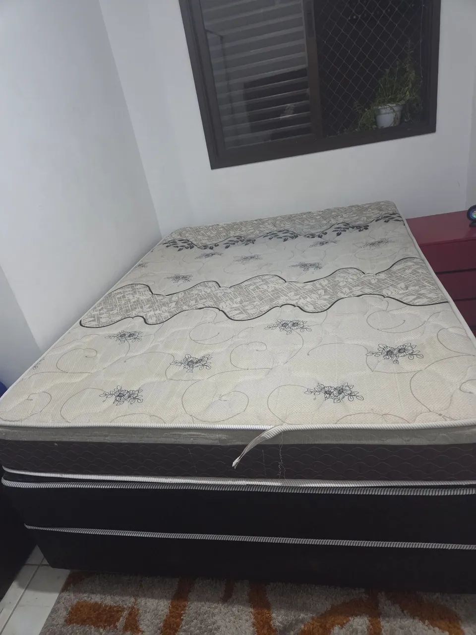 Cama box conjugada + colchao