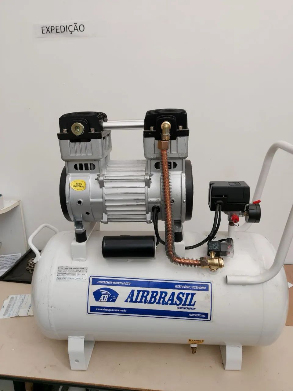 Compressor de ar odontológico isento de óleo  - Foto 3