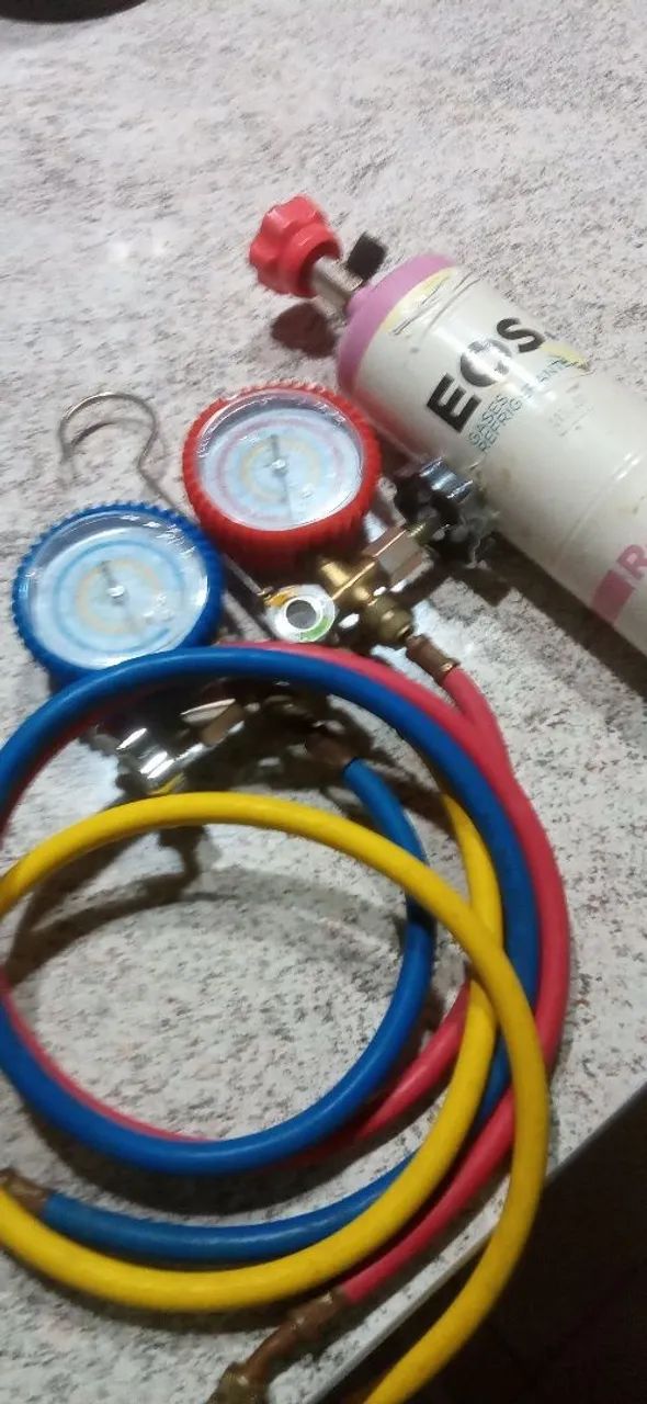 Manifold e gás refrigerante  - Foto 2