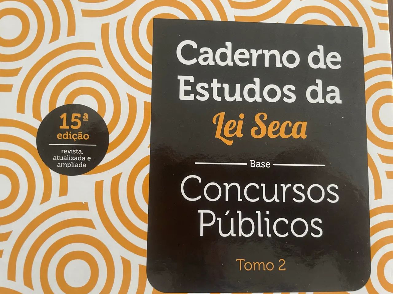 Caderno de estudos da lei seca 