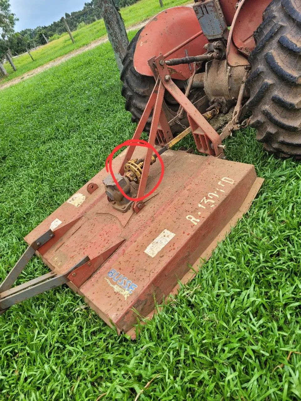 Roçadeira para trator